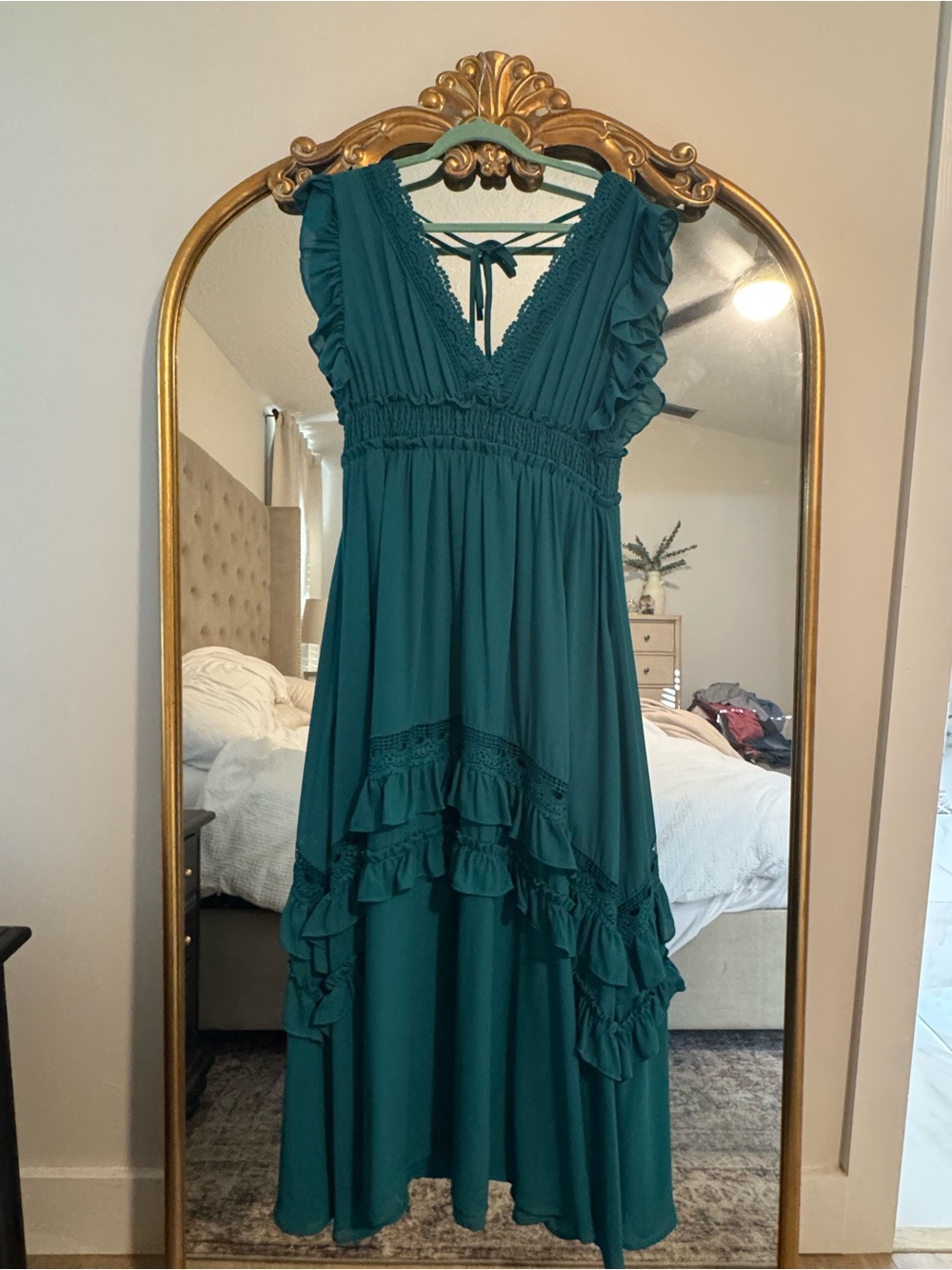 BALTOC BORN Jasmine Jade Maxi Dress XXL
